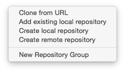 New Repository Options